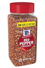 McCormick Crushed Red Pepper, 4.62 oz