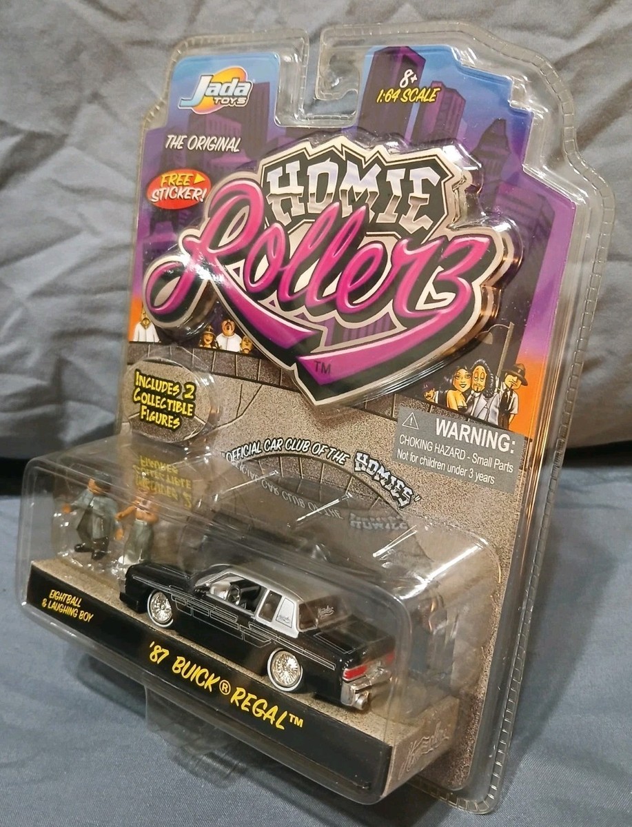 Jada Homie Rollerz 87 Buick Regal Eightball & Laughing Boy