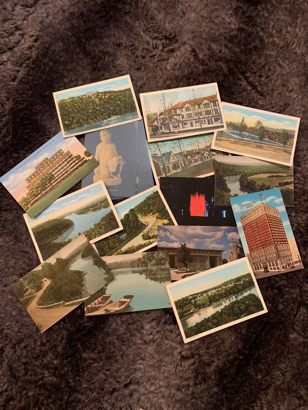 Vintage Missouri Postcard Ephemera, Lot of 16, Early 1900s, Blank Unposted 