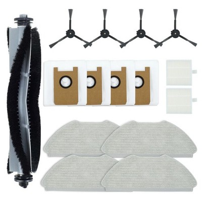T20 with Airrobo T20+ Robot Vacuum Cleaner, 1 Main Brush, 2 HEPA , 4 Dust Bag...
