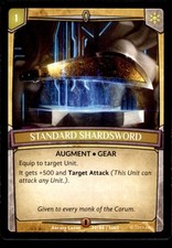 Standard Shardsword 72/86 Argent Saga 2019 ARG Trading Card TCG CCG