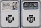 2015 W 10C Silver Roosevelt Dime March of Dimes NGC PF69 Portrait Label