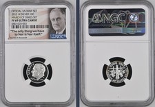 2015 W 10C Silver Roosevelt Dime March of Dimes NGC PF69 Portrait Label