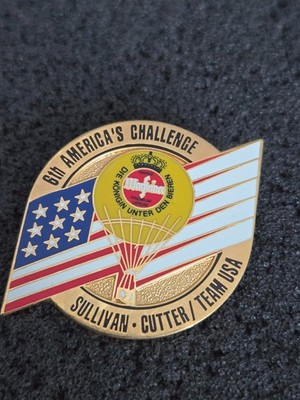 WIM - 6th AMERICA's CHALLENGE   WARSTEINER Ballonpin   aus Sammlung * 23968
