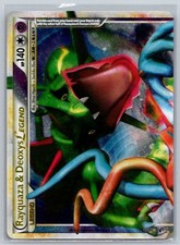 Carta Pokemon Rayquaza & Deoxys LEGEND Holo HGSS Undaunted 89/90 NM/LP