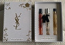 YSL Perfume Gift Set Trio 3 x 10ml Black Opium, Libre, Mon Paris Eau De Parfum