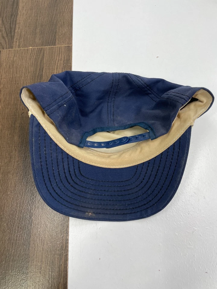 复古 Good-Year Patch 蓝色棒球帽美国制造 K-Products Racing — 第 3/4 张图片