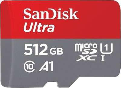 SanDisk Ultra Micro SD Karte + SD Adapter für Android Smartphones und Tablets