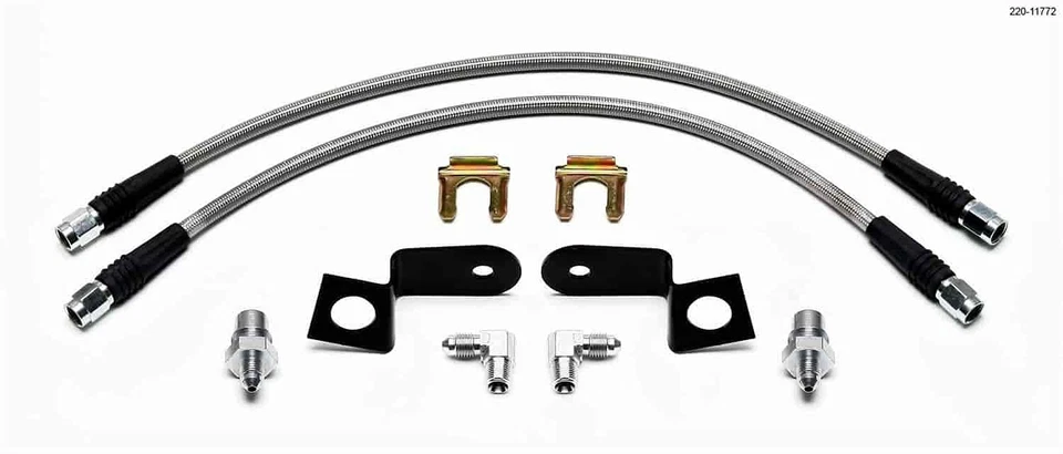 Wilwood 220-11772 Brake Flexline Kit 2005-2010 Dodge/Chrysler Magnum/Charger/Cha Foto 4 de 4