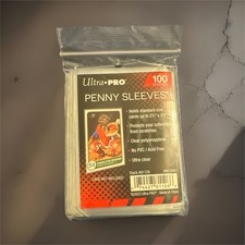 Ultra PRO 100 Soft Card Sleeves Acid-Free Ultra Clear No PVC Standard Size Clear