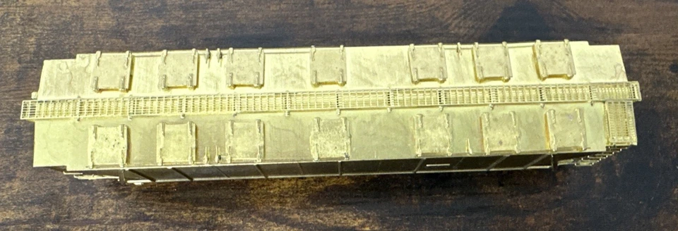 Overland Models HO Scale Brass #1313 Pennsylvania RR Class H32 5-Bay Hopper UP - Image 4 of 4