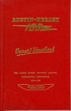Austin Healey 100/6 Owners Handbook 1956 1957 1958 1959