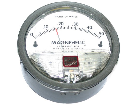 Dwyer Magnehelic 2000-0C 0 To .50 Differential Pressure Gages 