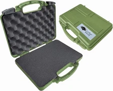 Cedar Mill Fine Firearms TSA Approved Handy Hard Gun Carry Case large, green 