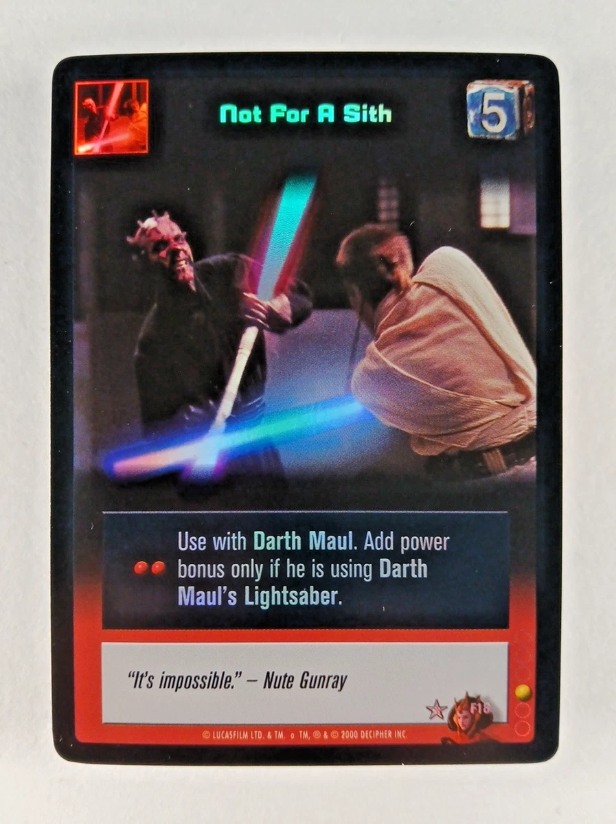 Individual Trading Card Games Young Jedi CCG for sale | eBay