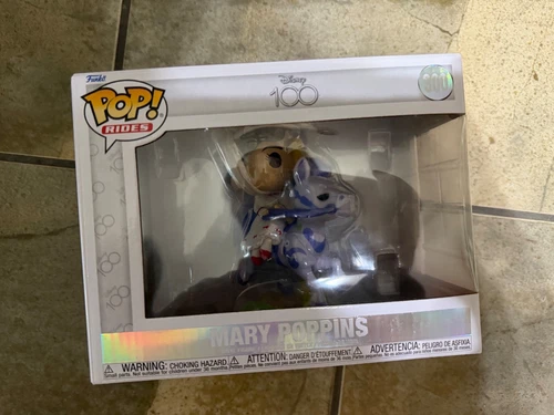 Disney 100th Anniversary Mary Poppins 300 Pop Vinyl Rides Vinyl Figure New