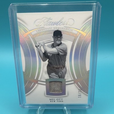 MEL OTT 2025 FLAWLESS LEGENDARY GAME WORN PATCH SILVER /20 flm-mo