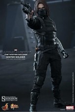 Hot Toys Marvel Captain America MMS241 The Winter Soldier 1 6 Figure MIB New