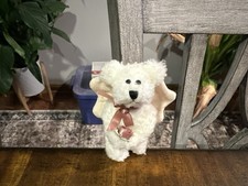 Boyd's Angel Bear Plush 5" Christmas Ornament W/ Tags Retired 1990