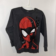 Marvel Spider-Man SZ 6 Gray Sweatshirt