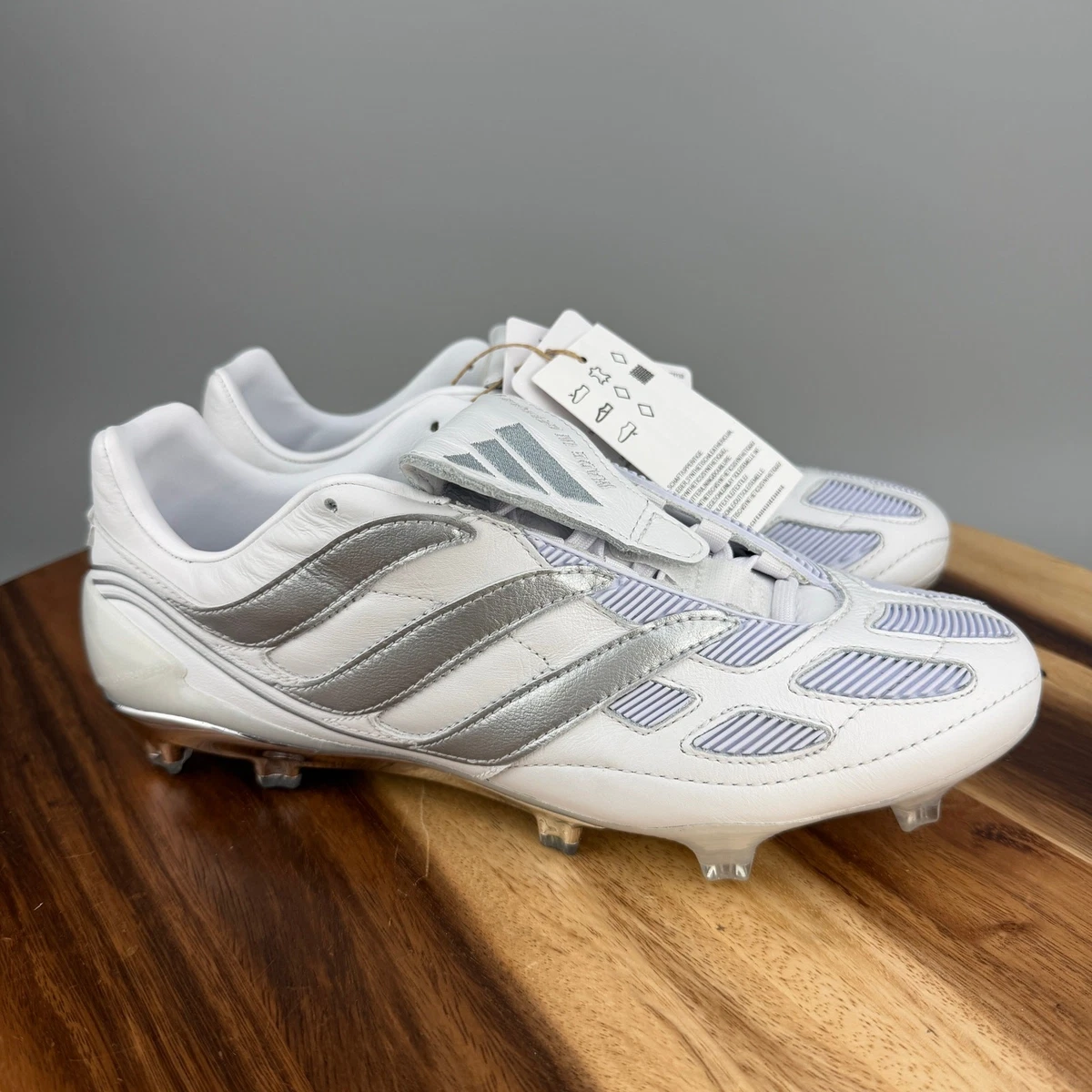 adidas Predator Precision FG White Silver Metallic for Sale