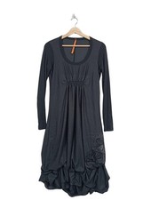 COP COPINE Robe à manches longues Dames Robe T EU 38 noir style décontracté