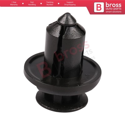 Bross BCF1626 10X Bumper Drive type Rivet, Black for Honda :91503 SZ3 003