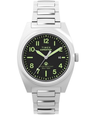 Timex Expedition North Capstone Silber Herren Armbanduhr TW2Y18300