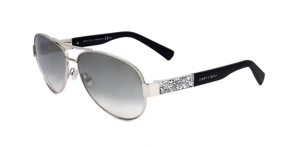 Jimmy Choo Baba/S Palladium Black 59/13/135 Damen Sonnenbrillen-image