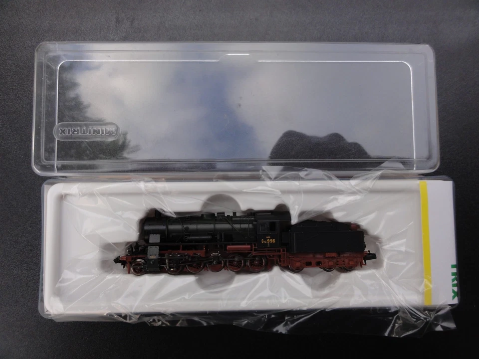 Minitrix DCC digital 12257 Badische Dampflok BR G12 936 in OVP SPUR N