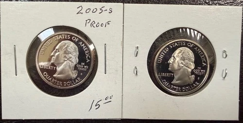 2005-S Washington Quarter — photo from the most recent tracked eBay sale