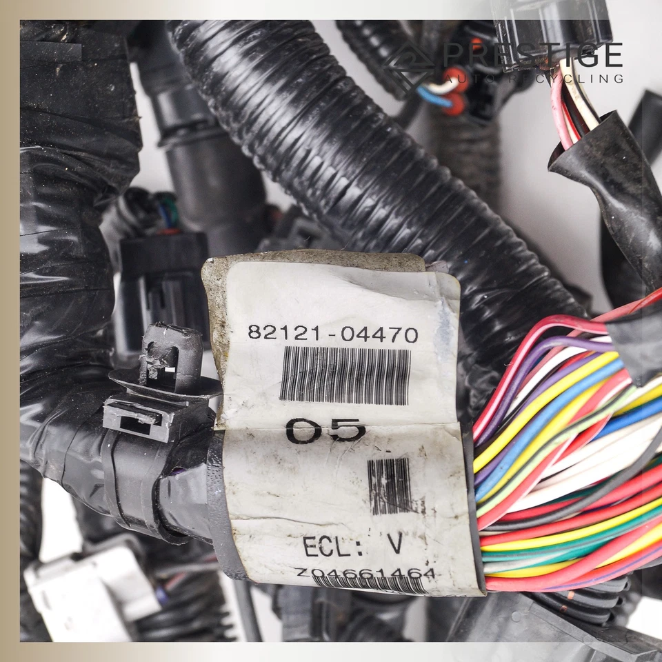 2005-2009 TOYOTA TACOMA Engine Wire Harness 82121-04470 OEM - Image 3 of 4