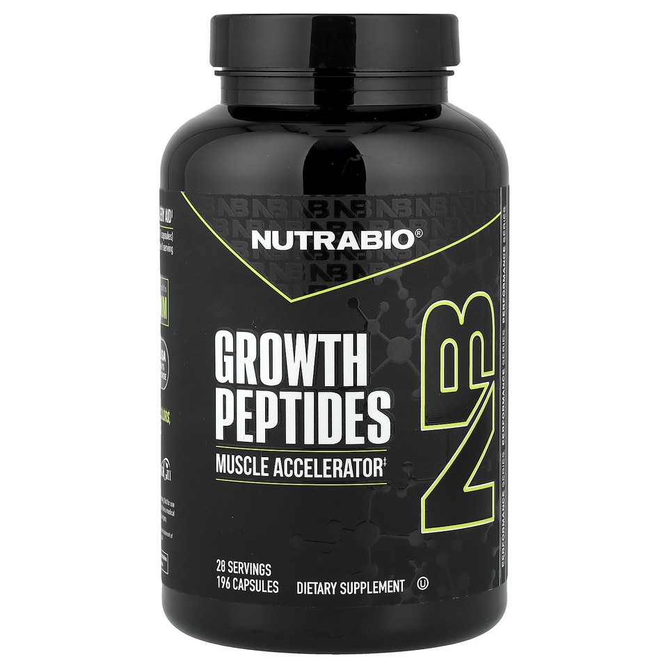 Growth Peptides, 196 Capsules