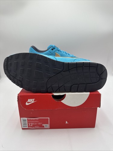Nike Air Max 1 PRM Corduroy Baltic Blue - 12.5M - FB8915-400 - PREOWNED - Picture 10 of 13