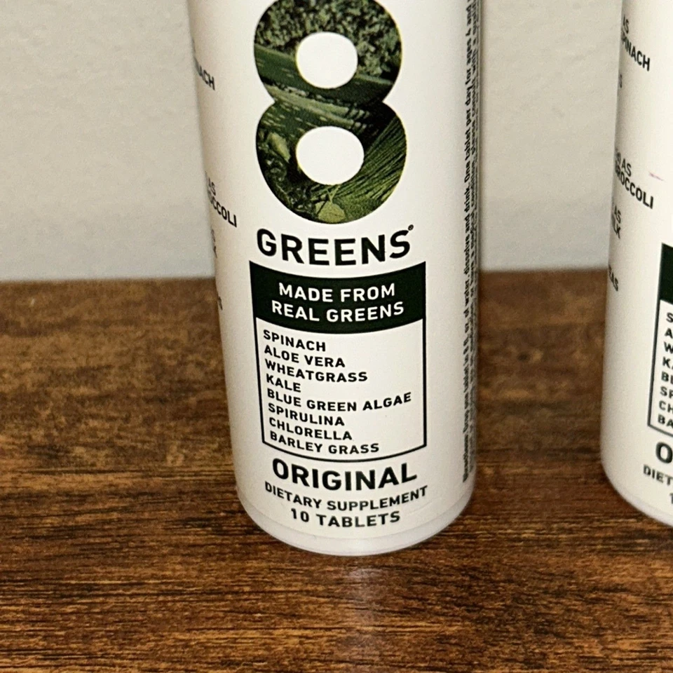 8 Greens Original 10 Abas, Conjunto de 6, Expira 1/2028 - Imagem 3 de 4