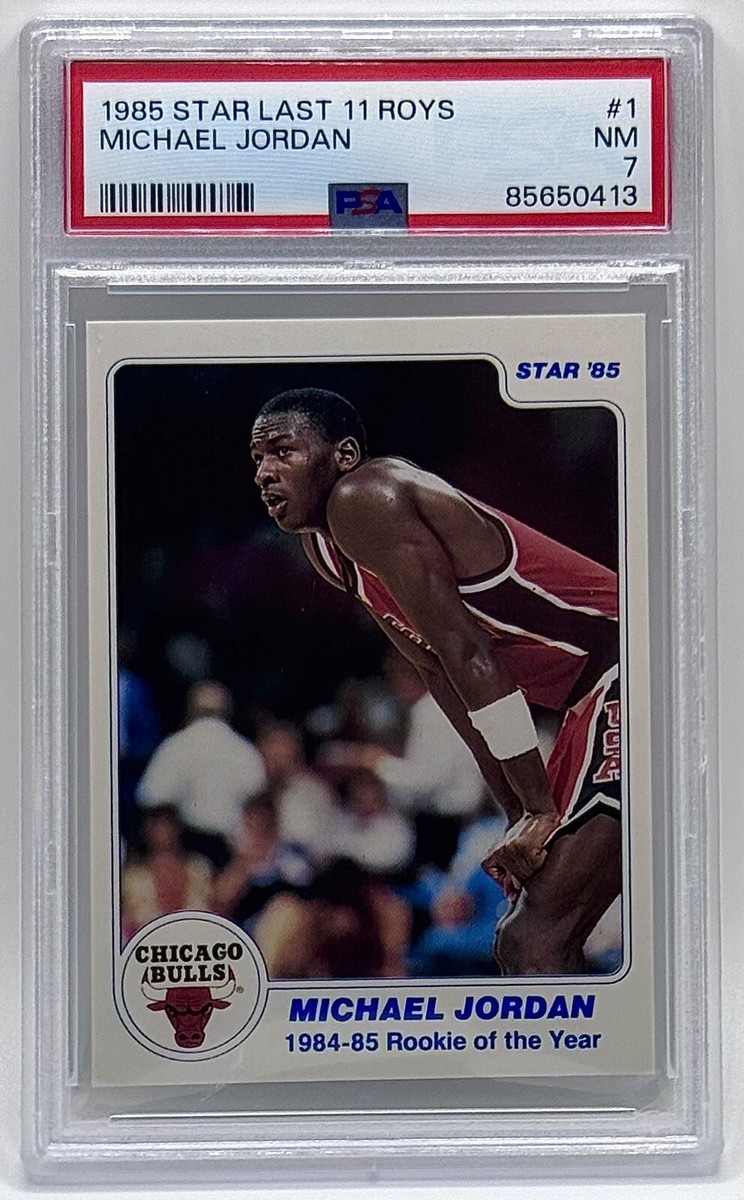 PSA8 2001 J-CARDS #173 朴智星 RC ルーキー 1984 1985 Star MICHAEL JORDAN RC Last 11 ROY Rookie of Year