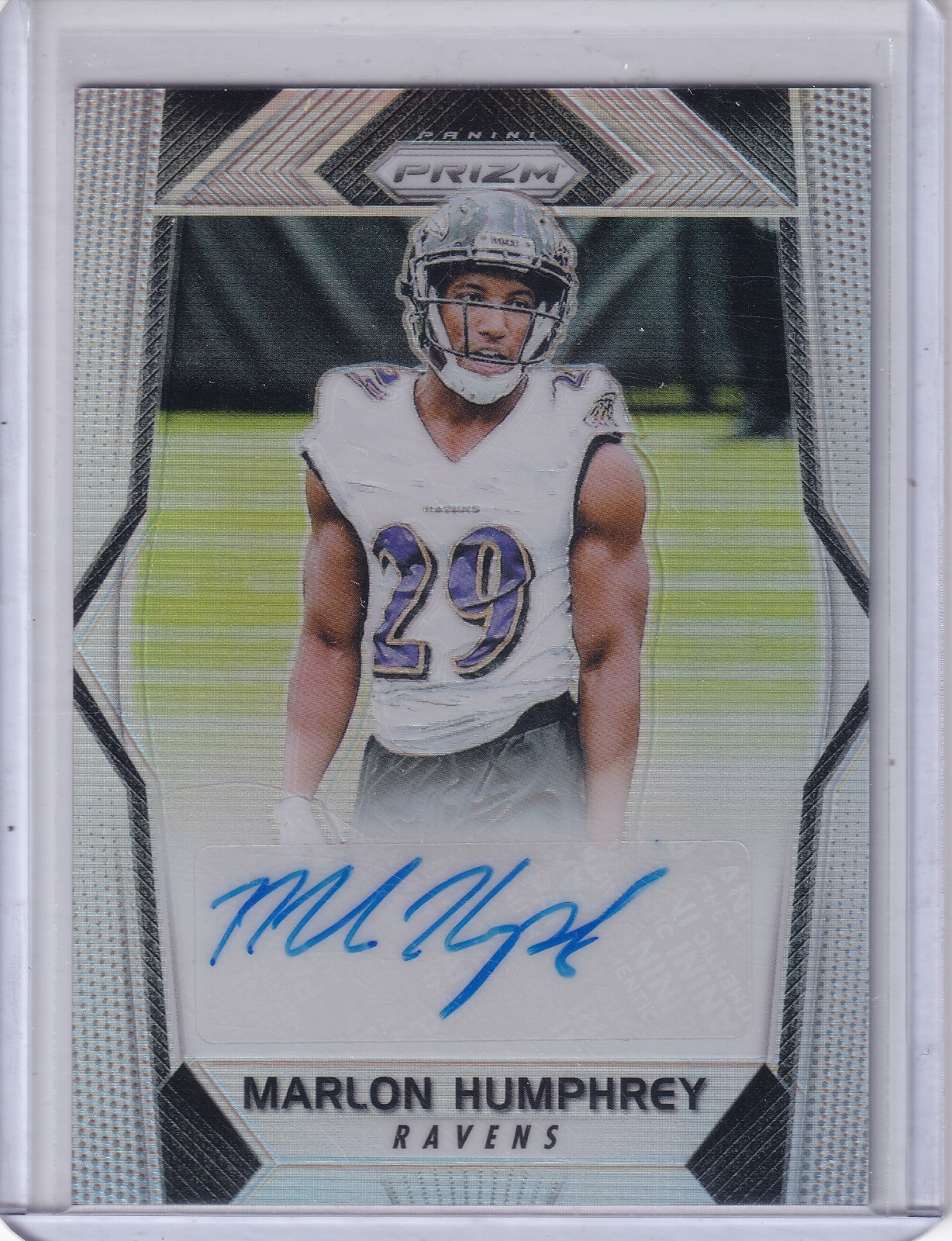 Marlon Humphrey 2017 Panini Prizm Silver Prizm Rc Auto