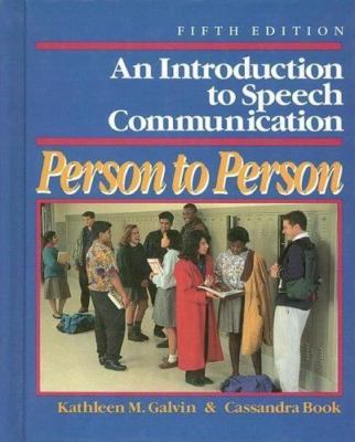 An Introduction to Speech Communication: Person to Person