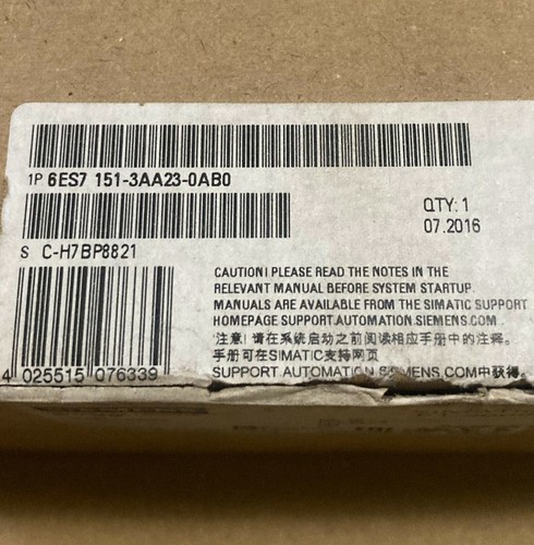 Siemens SIMATIC DP, interface module IM 151-3 PN ST, 6ES7151-3AA23-0AB0 - Zdjęcie 2 z 3