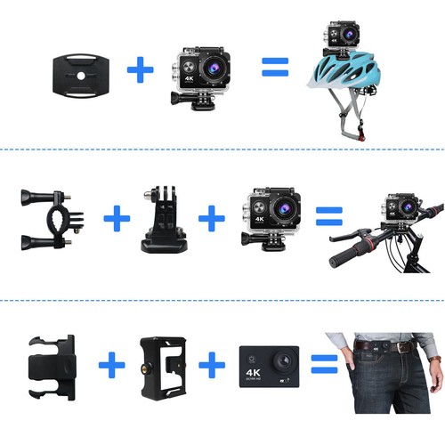 2 Inch Sports Camera DV CAM Bike Motor Cycle Action Helmet 1080P WIFI Waterproof - Picture 15 of 24