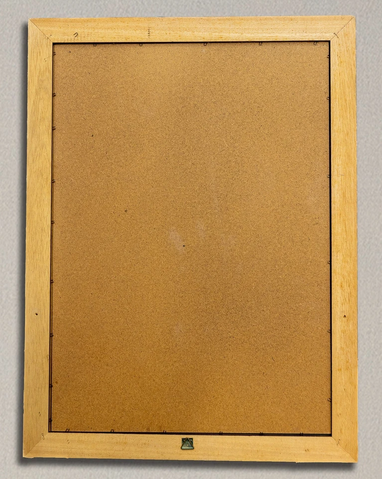 Grand miroir rectangulaire avec cadre doré. - Photo 3/3