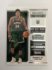Giannis Antetokounmpo 2018-19 Panini Contenders Draft Picks Variation #18, Bucks
