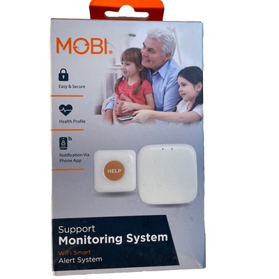 MOBI Smart Emergency Alert Button Personal Support System - Be Safe At All Times