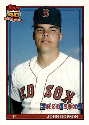 1991 Topps #94 John Dopson - Boston Red Sox | eBay