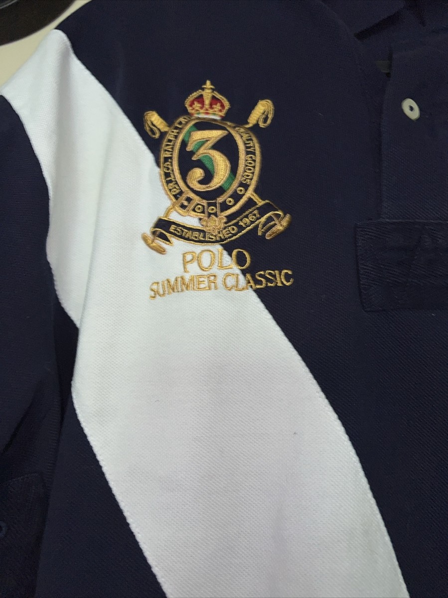 未使用❕POLO G BRITAIN BIGPONY 3 ポロ175/92 POLO RALPH LAUREN * XL * Green Great Britain S/S Shirt Big