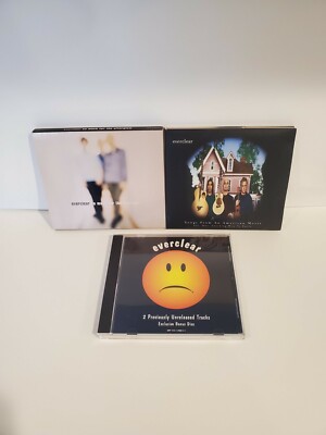3 Everclear CDs So Much For the Afterglow, Songs From An Am. Movie, Bonus Disc