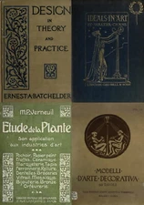 28 Old Books on Art Nouveau Applied Decorative Arts & Graphic Design on DVD