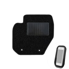 Fahrer Fußmatte Auto x1 Velours Fahrermatte passend für Volvo 940 1988-1994