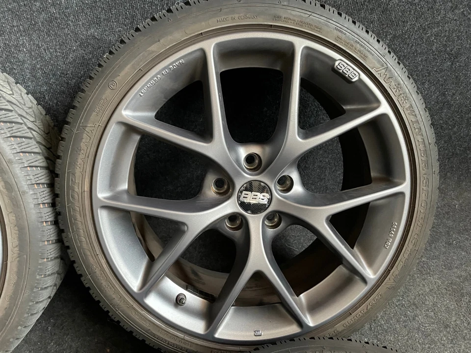 18" BBS Alufelgen Winterreifen 225 40 8x18 ET35 VW Golf 7 GTI 5x112 KBA 49585 - Bild 3 von 4