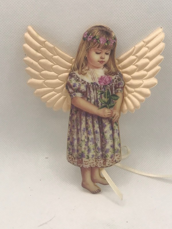 Bradford Edition - 'Heavens Little Angels' Series Ornament "Nature's Beauty"